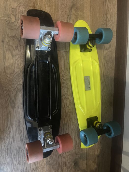 Fish Ridge 3 шт Пениборд з підсвіткою скейт чорний салатовий