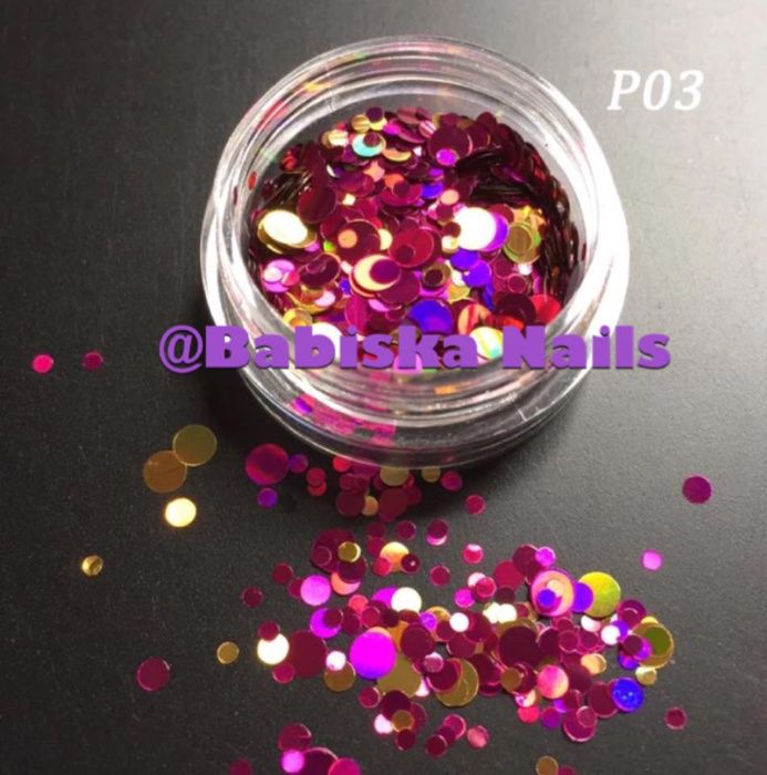 Pós e Glitters Nails - Unhas - Manicure