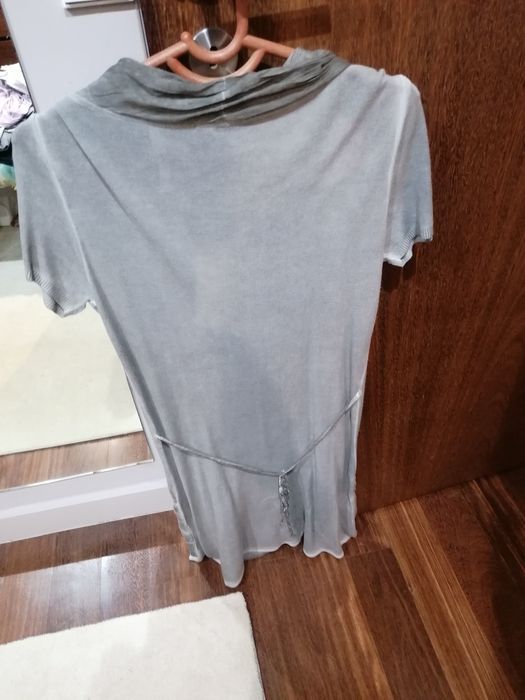 Camisola túnica com bolsos