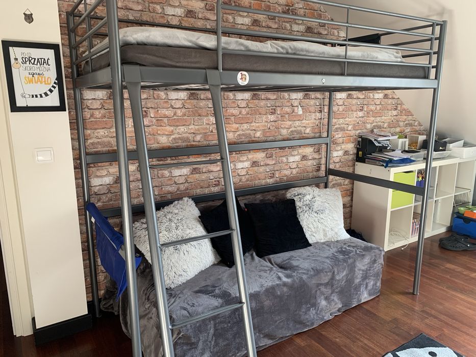 Rama łóżka piętrowego/ na antresoli IKEA