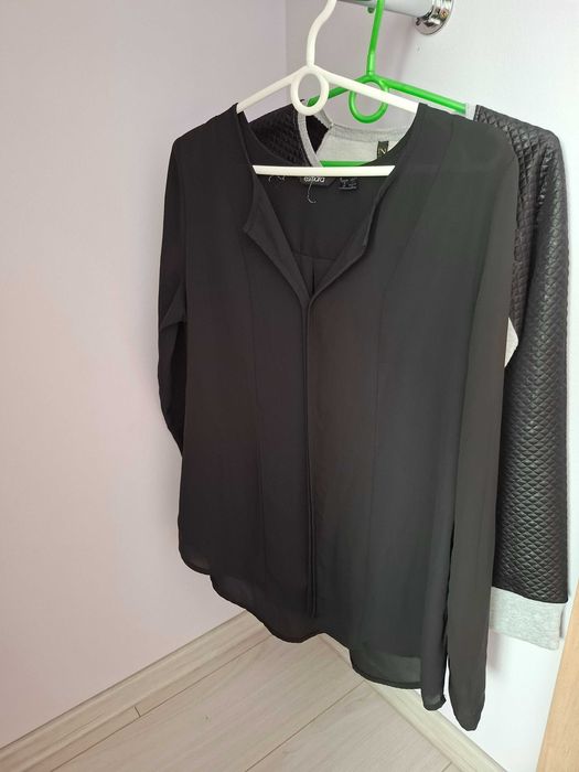 Bluzki koszule bluza eleganckie wizytowe S 36