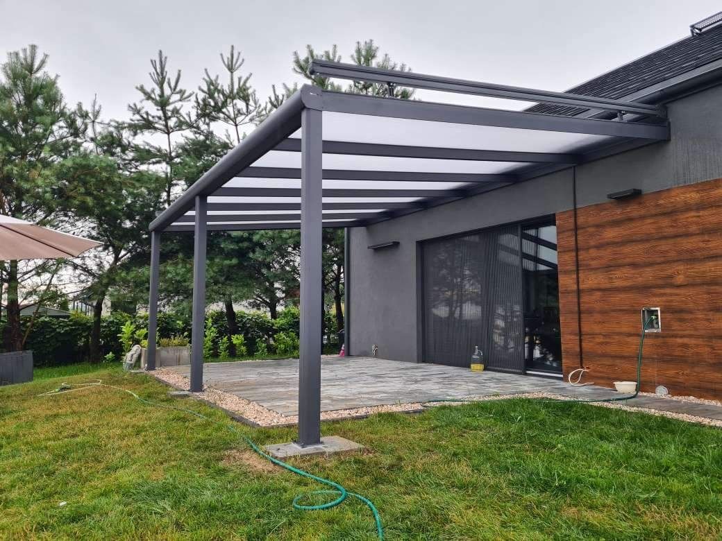 Ogród zimowy, pergola, zadaszenie aluminiowe wiata samochodowa