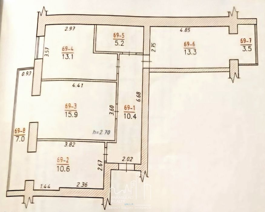 ‼️Продам простору 3-кімнатну квартиру поряд із центром міста!