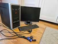 Zestaw PC GIGABYTE GA-H87-HD3  i3 "4130 16G RAM! Win10  Monitor ASUS