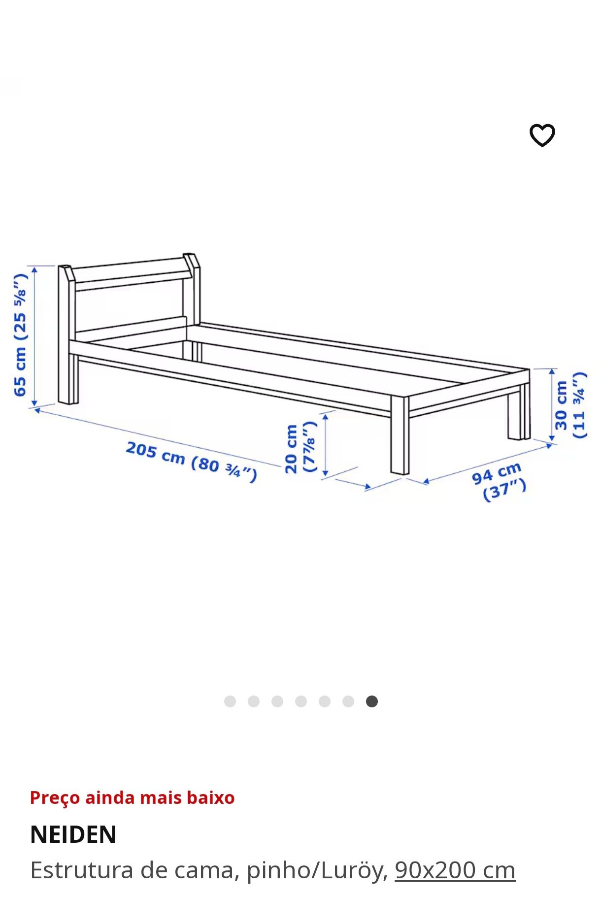 Cama IKEA Neiden