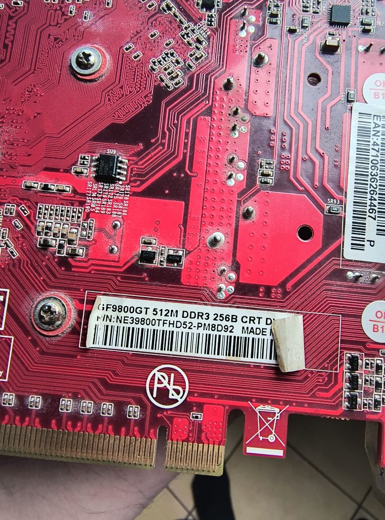 Palit NVIDIA GeForce 9800GT 512MB DDR3 green