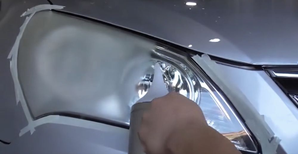 Máquina renovação e polimento de faróis