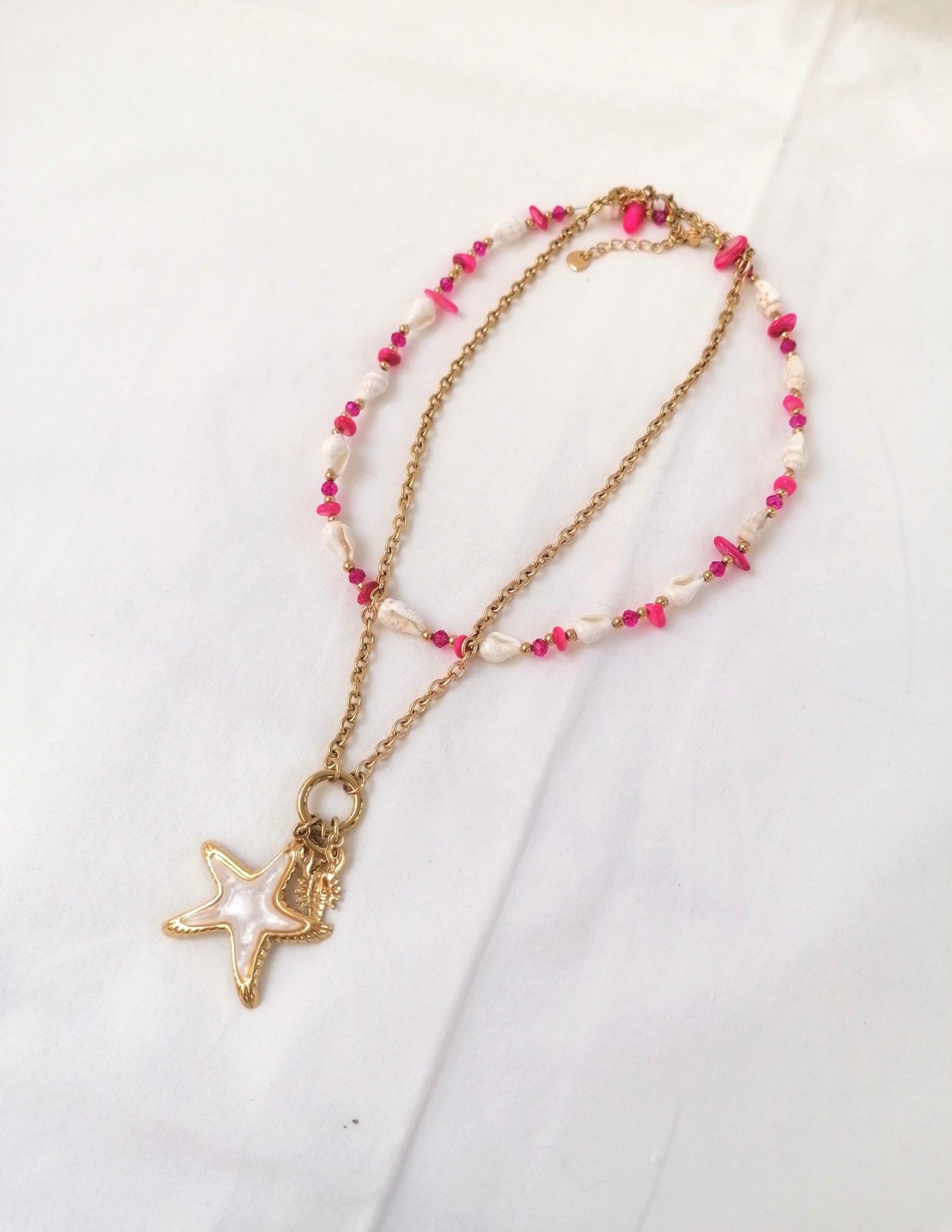 Colar Duplo Dourado