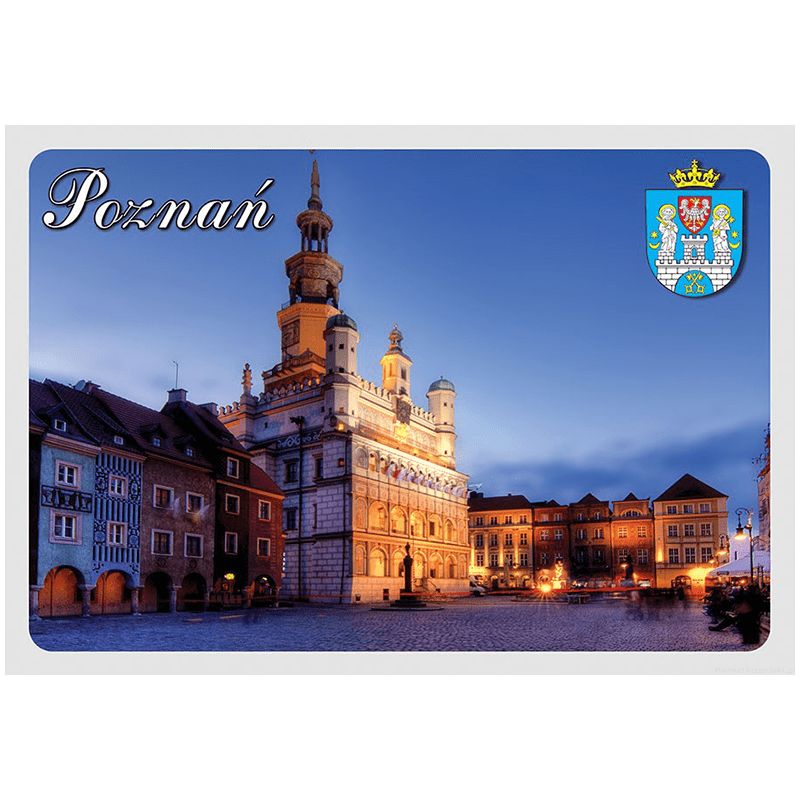 Pocztówka 3D Poznań Ratusz