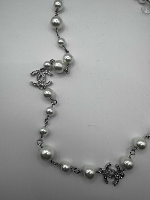 Колье Chanel с жемчужинами