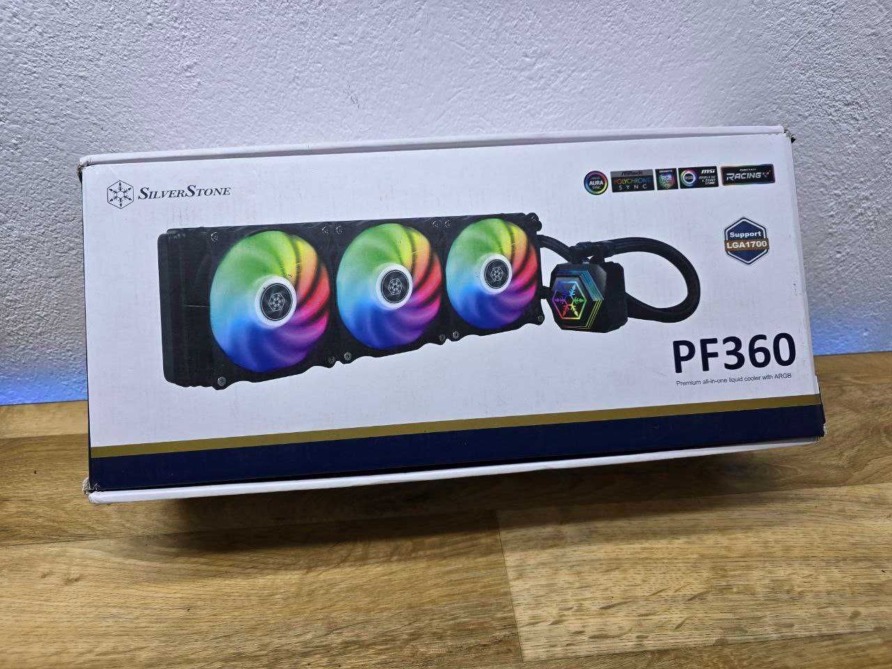 SilverStone IceGem 360P-ARGB (360 мм ARGB AIO)