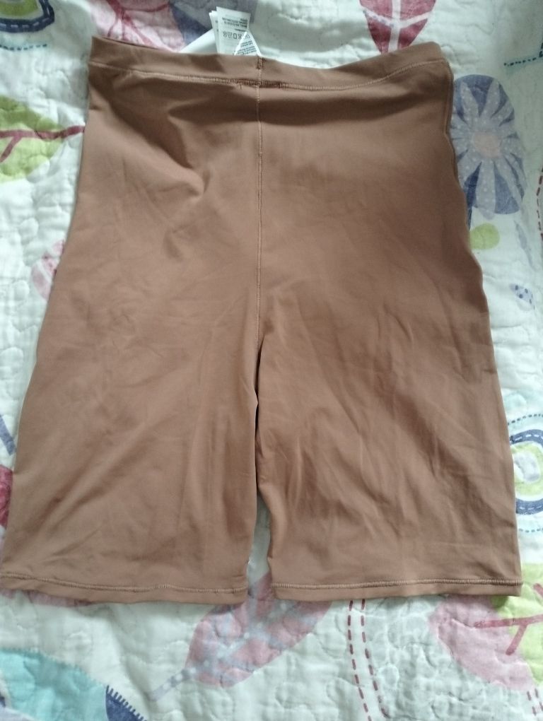H&M mama getry, spodenki cieliste, rozciągliwe jak rajtki, r. S/36