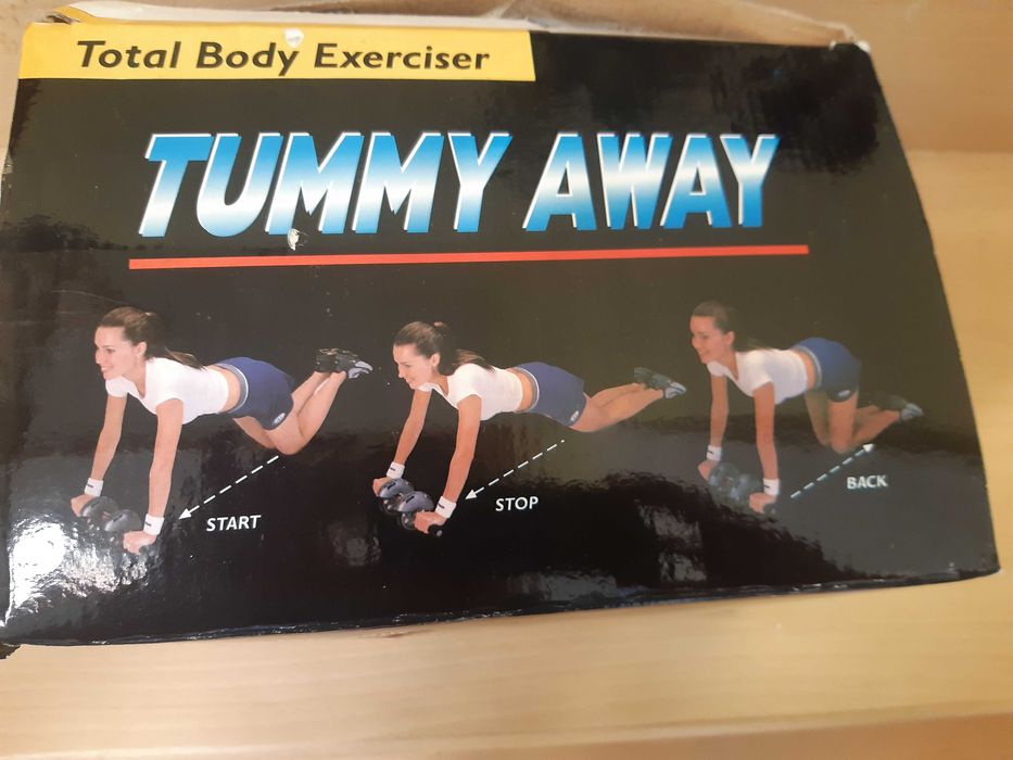 Tummy away.  Roller, przyrząd do ćwiczeń, mięśnie brzucha, nowy