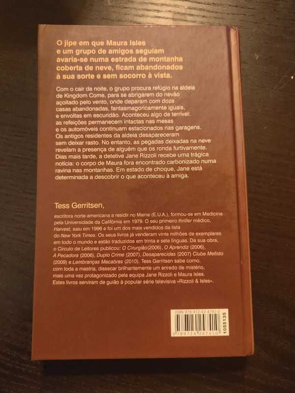 Livro - Seita Maldita de Tess Gerritsen