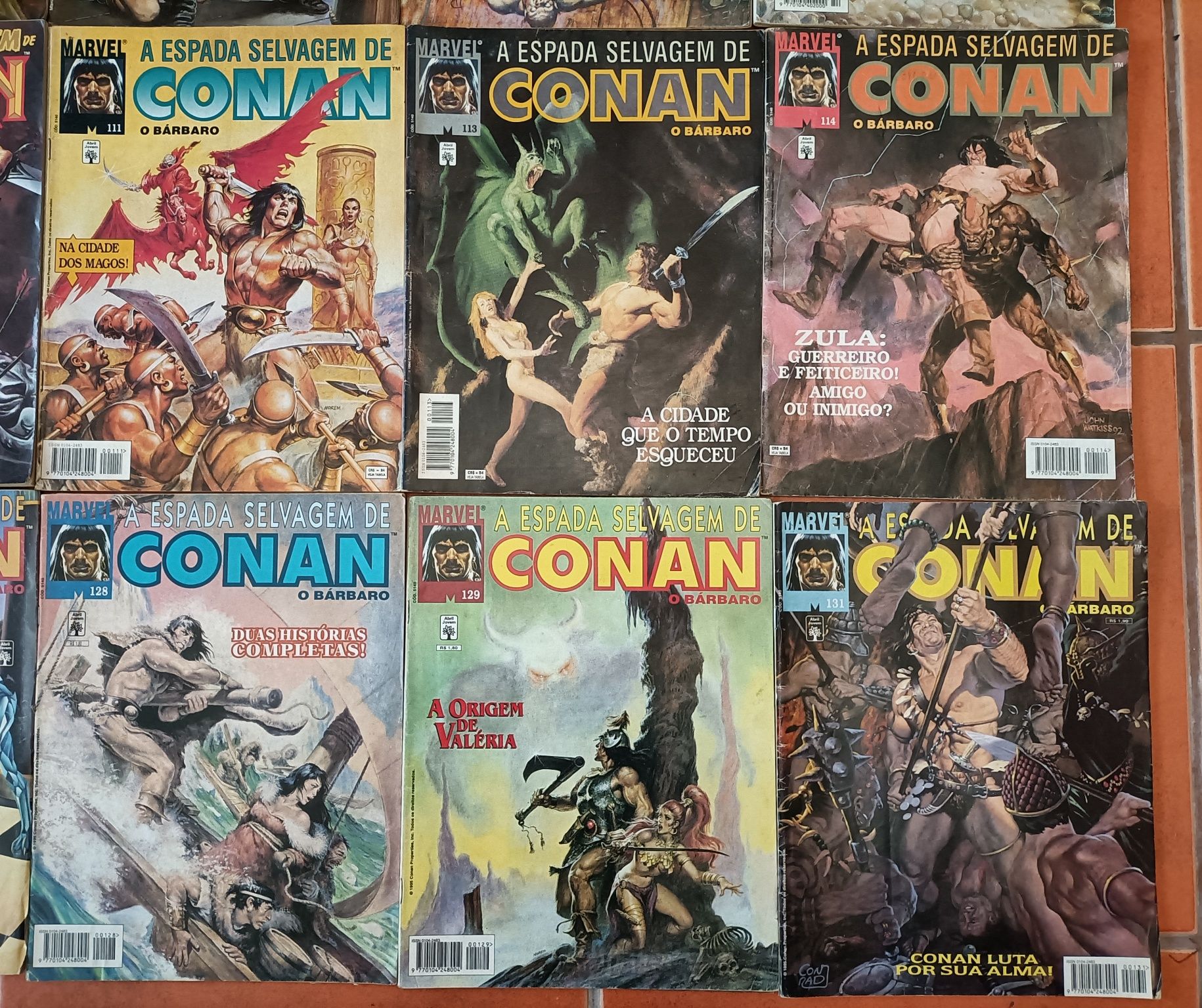 36 Livros Conan, várias coleções diferentes