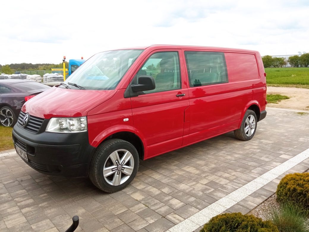 Sprzedam VW transporter T5 klima, Long 5 osób