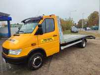 Mercedes Sprinter 412d autolaweta Pomoc Drogowa najazd wciągarka