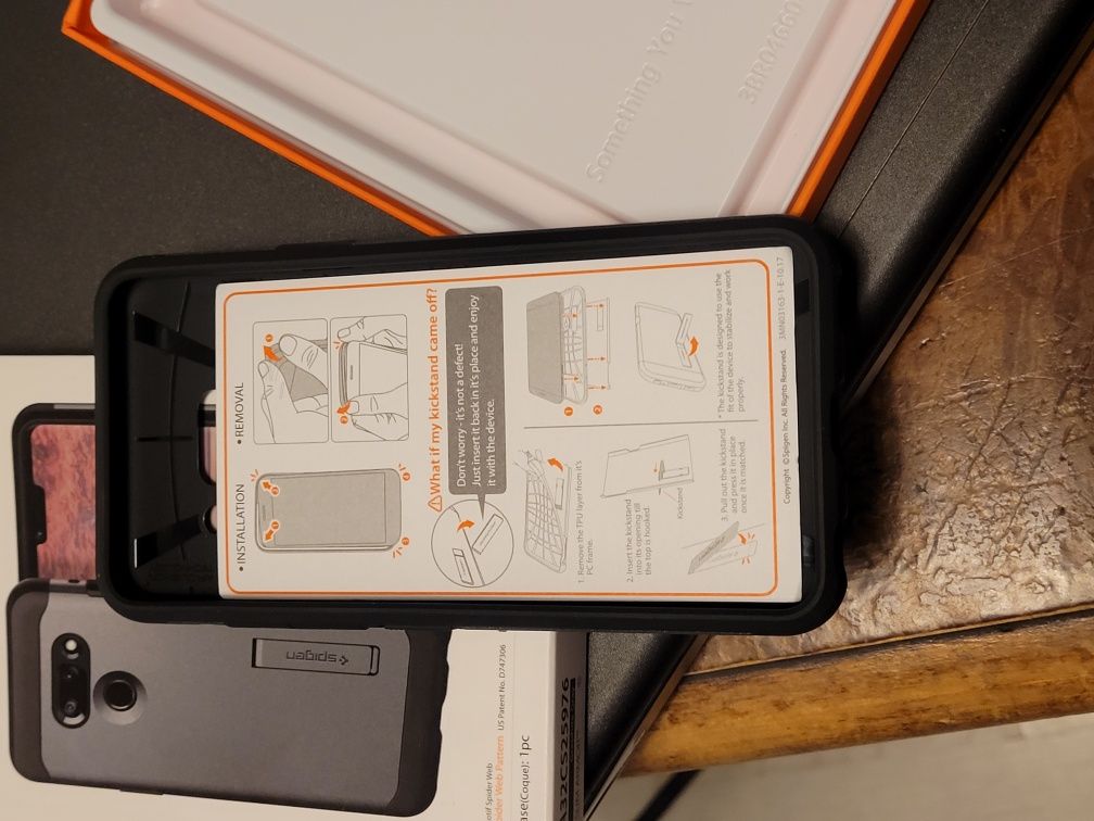 Nowe Oryginalnie zapakowane etui do telefonu LG G8 ThinQ pancerne