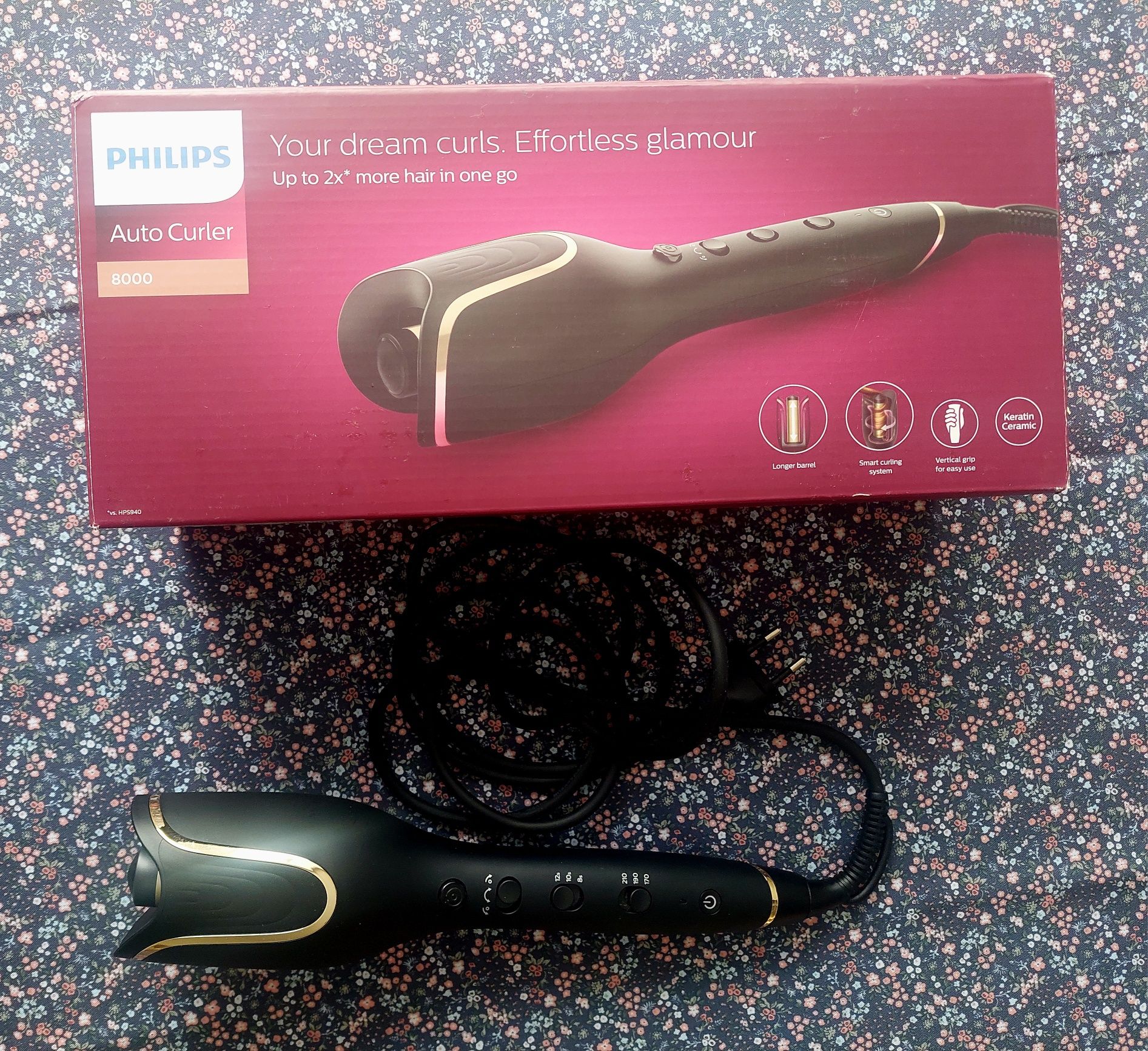 Плойка PHILIPS Auto Curler 8000