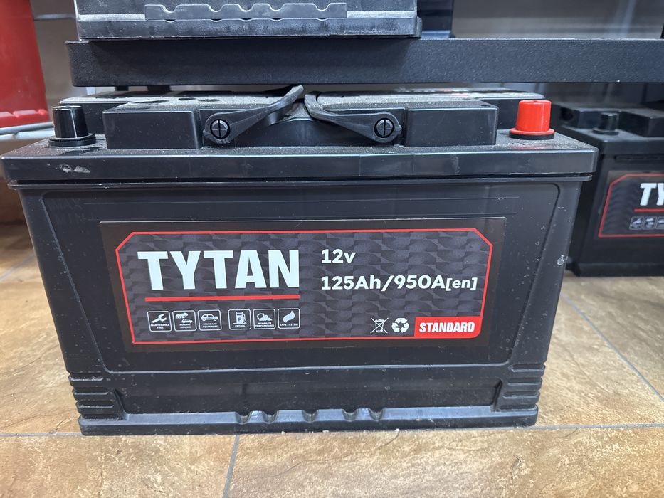 akumulator 12V 125Ah 950A P+ TYTAN