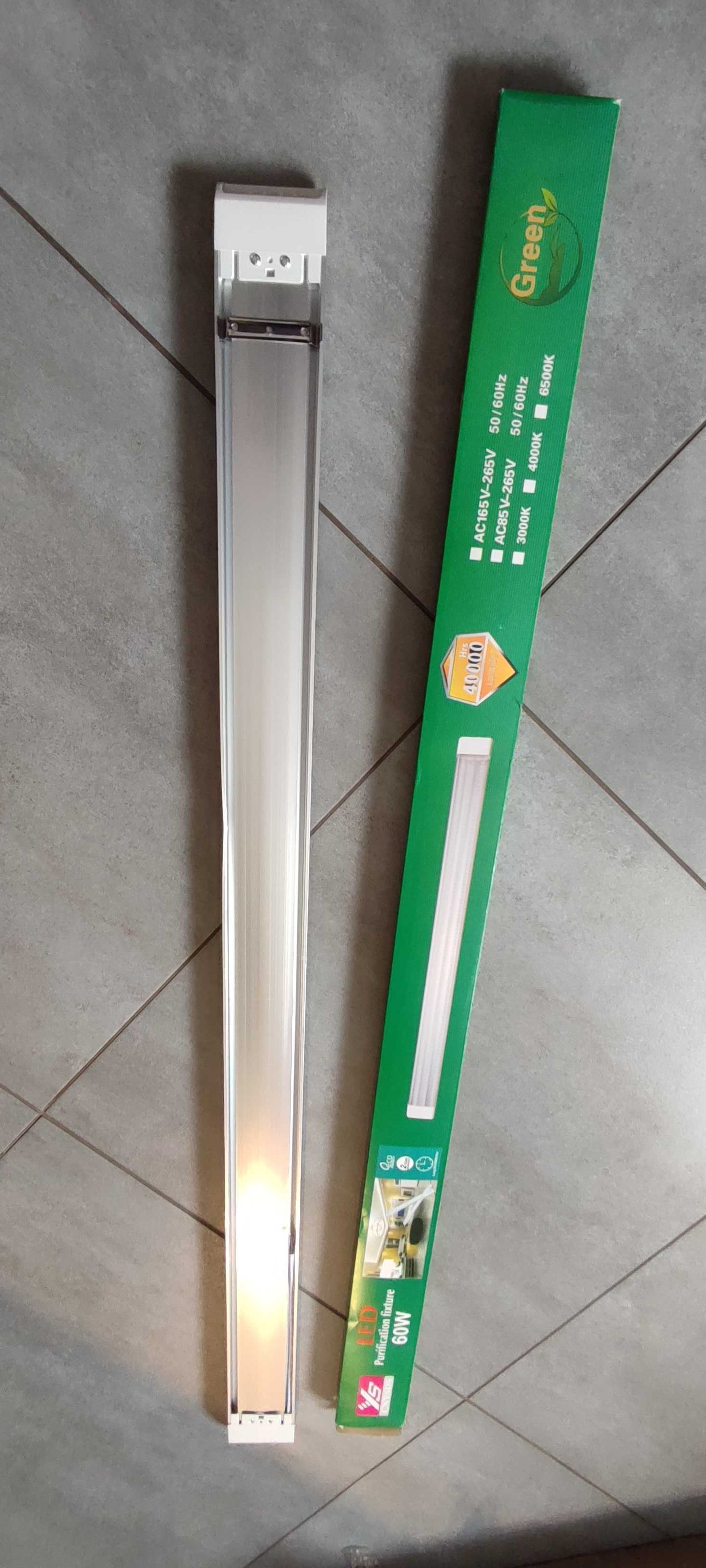 Lampa LED Alu 120 cm 60W