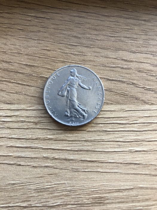 Moneta Kolekcjonerska - 1 FRANC - 1978 rok - FRANCALSE - FRANCJA