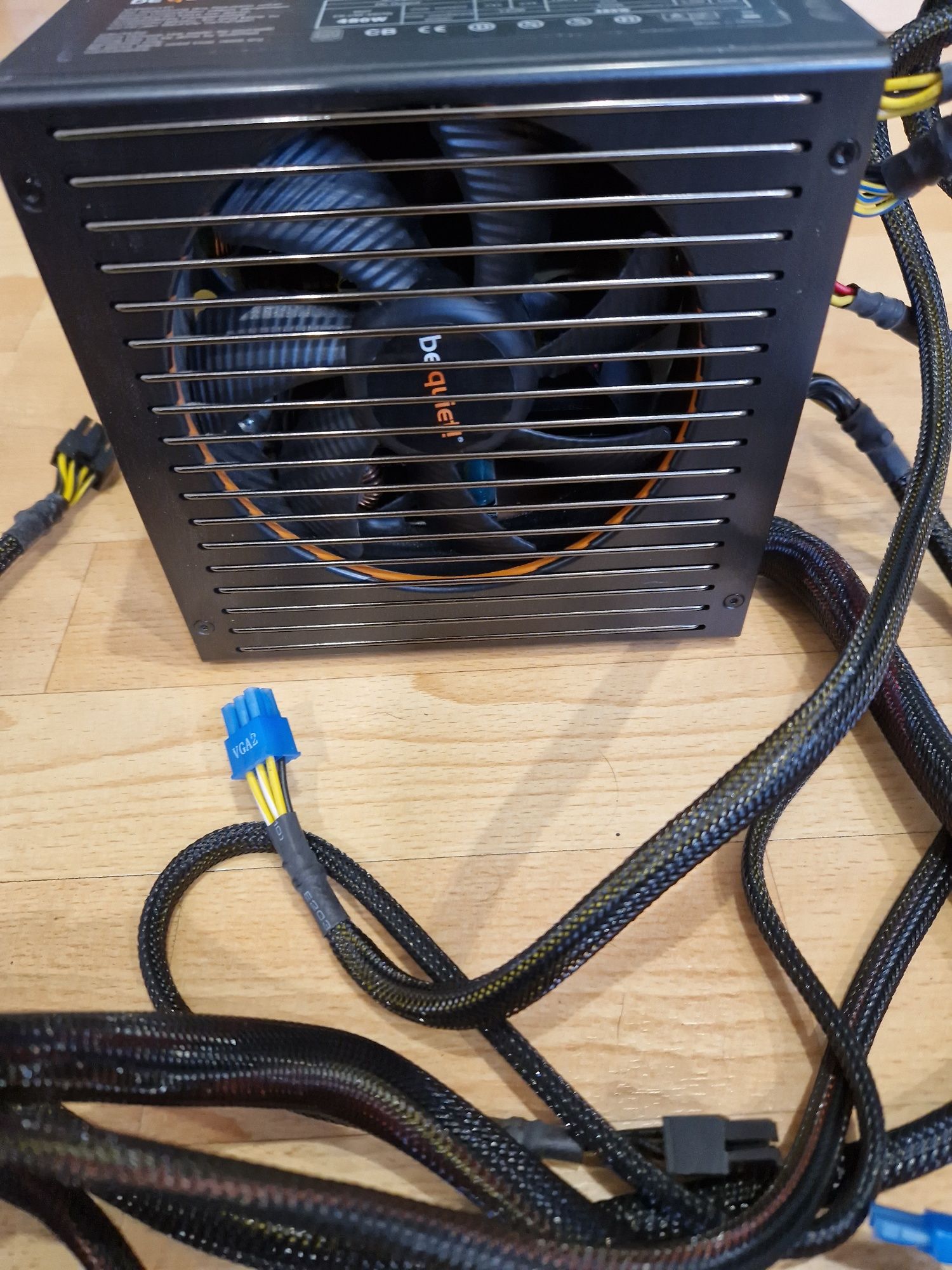 Модульний блок живлення BEQUIET 480w  6+8(6+2) відеокарта