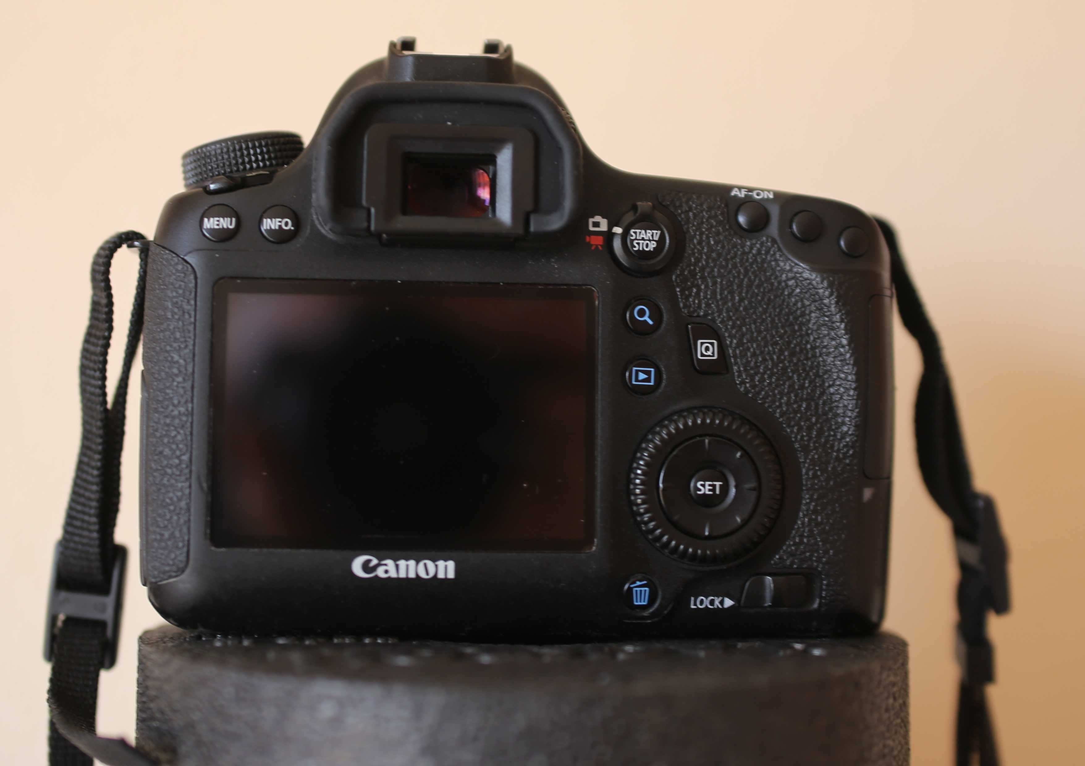 Lustrzanka Canon 6D pełna klatka, nowa migawka, świeżo po serwisie