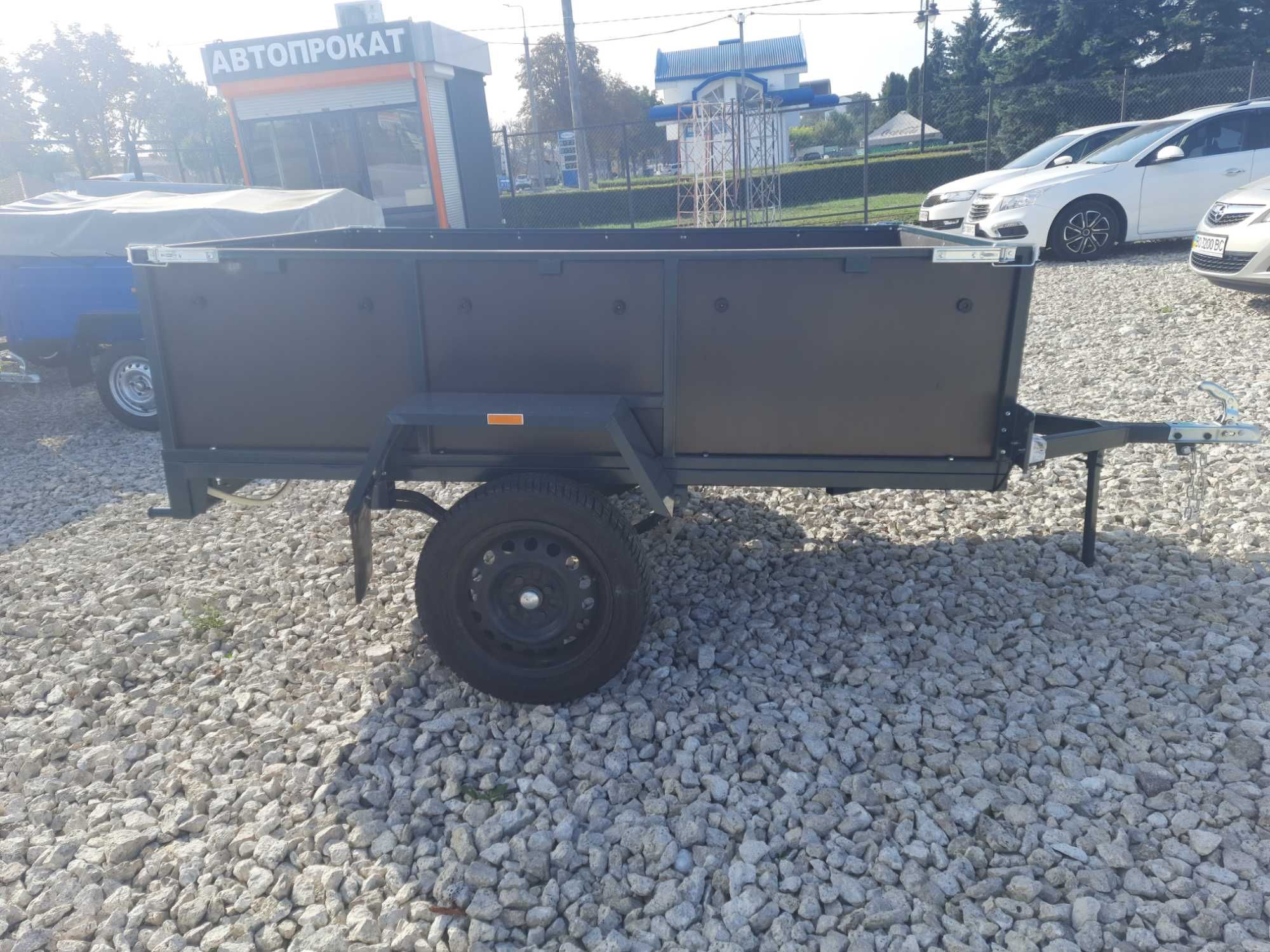 Причіп фанерний 1.3×2.0 борт 50см