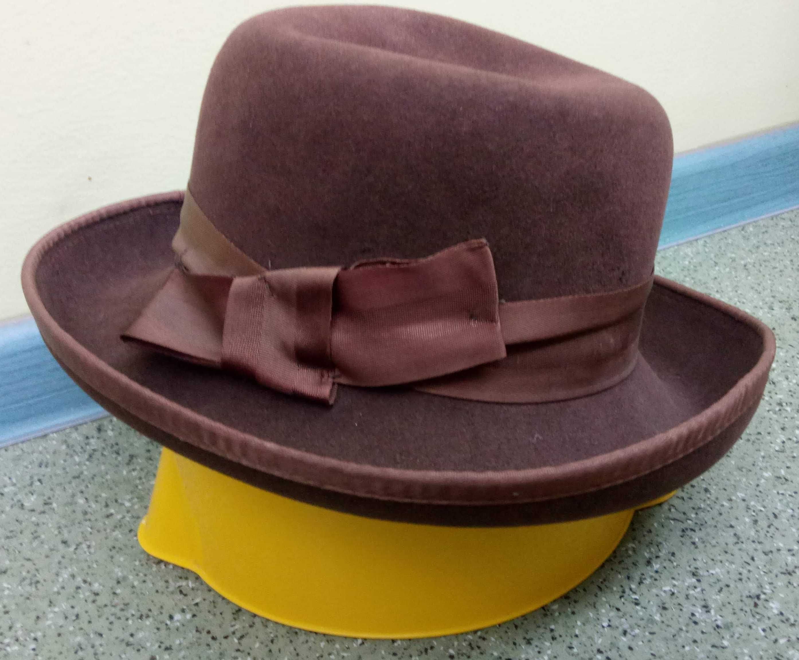дамская фетровая шляпка 56 размера