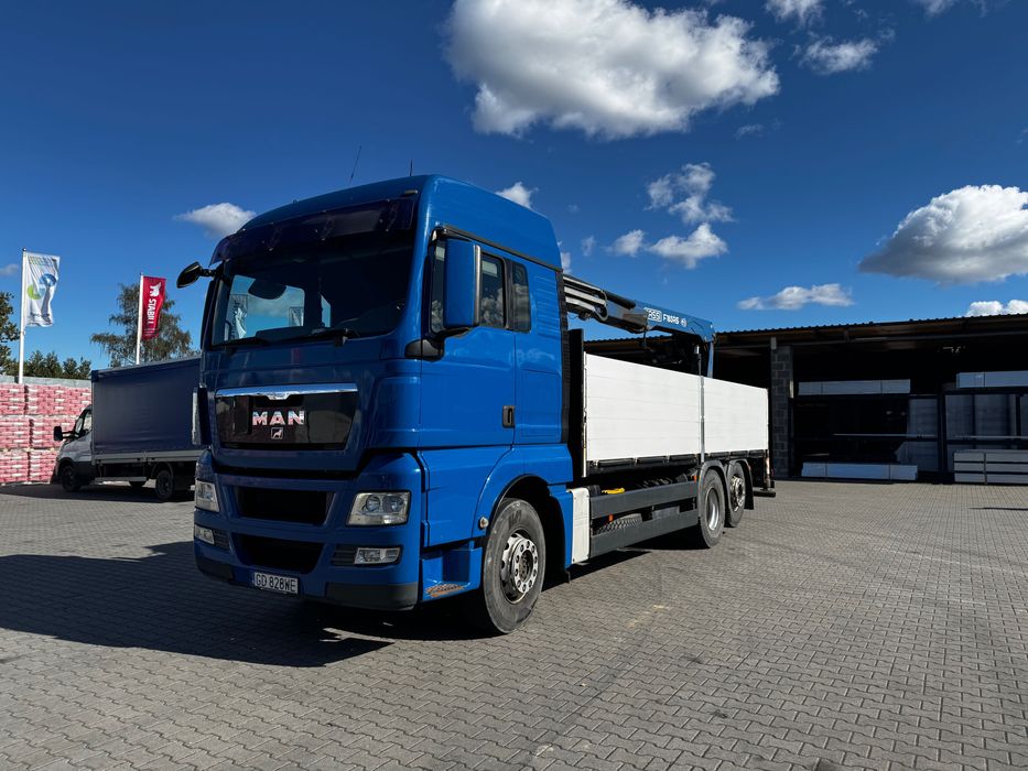 MAN 2009r 6x2 + HDS FASSI