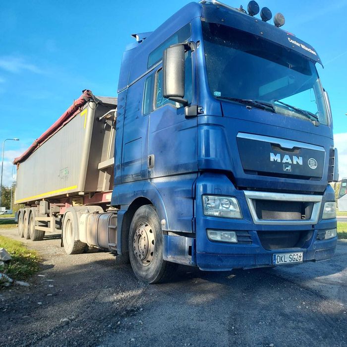 MAN 18.440 rok prod. 2011 + JANMIL 2016 40 m3sprzedam razem lub osobno