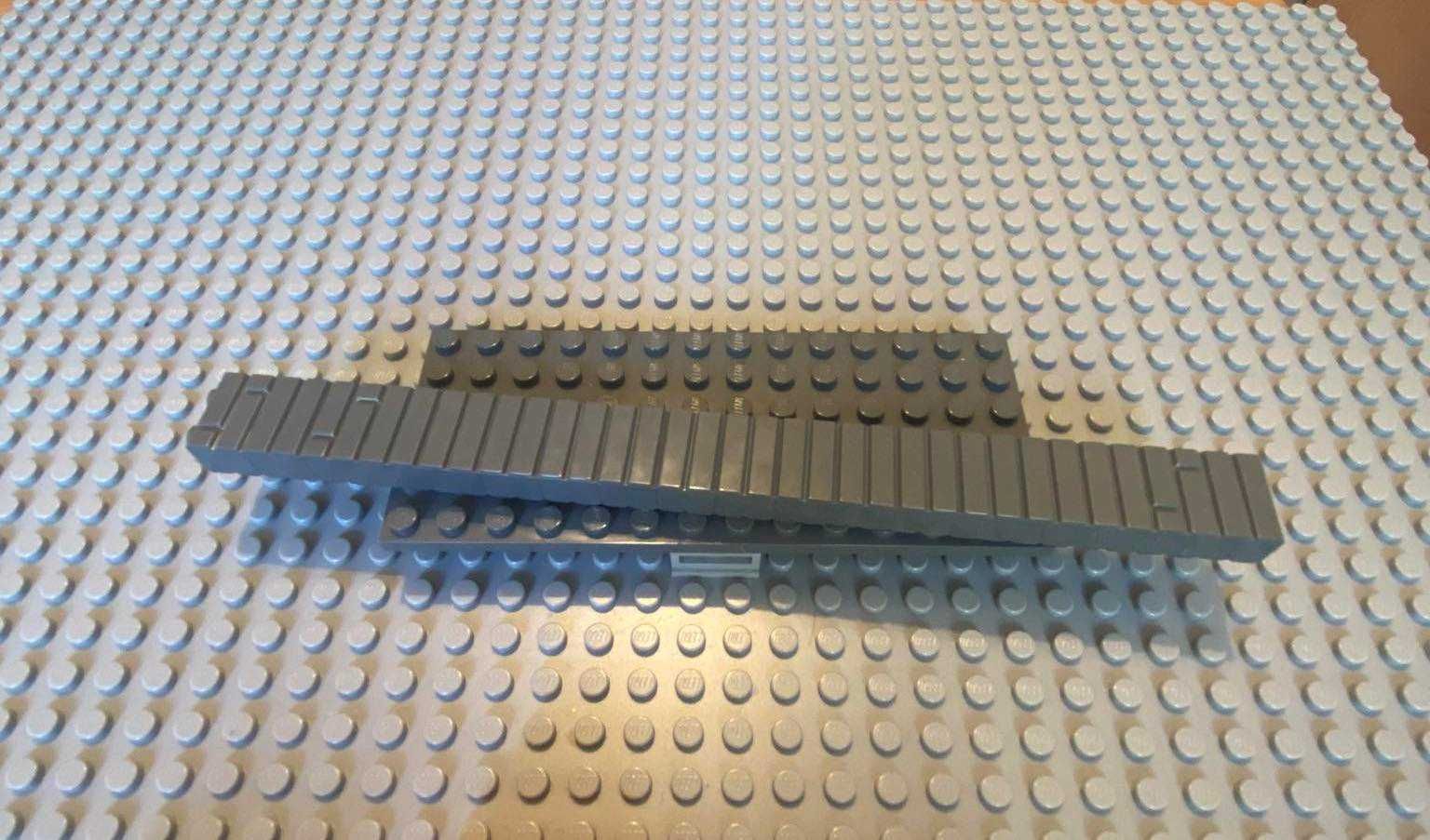 LEGO Modified 1 x 2 with Masonry Profile, 98283,  Dark Bluish Gray