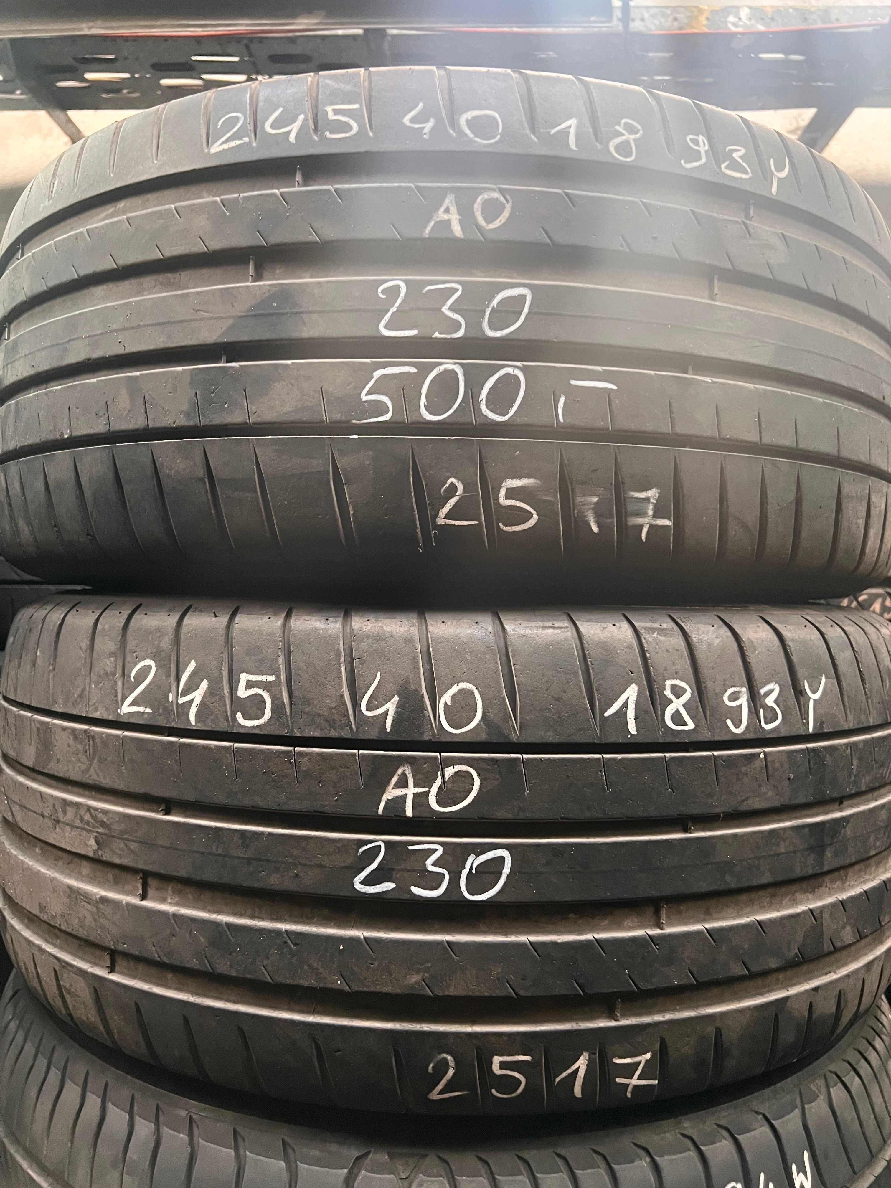 (230L) 245/40R18 93Y Michelin Pilot Sport 4 AO