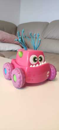 Monster Truck Fisher Price Odjazdowy Stworek Naciśnij i Jedź