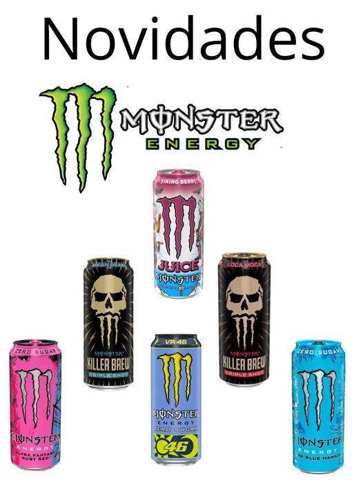 Monster energy novidades