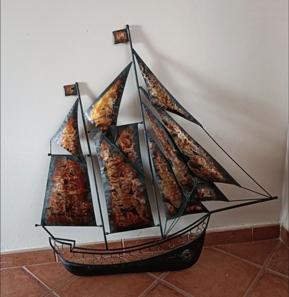 Decoração de parede Navio