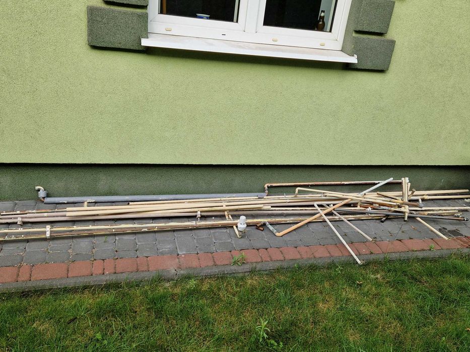 Rurki miedziane z demontażu