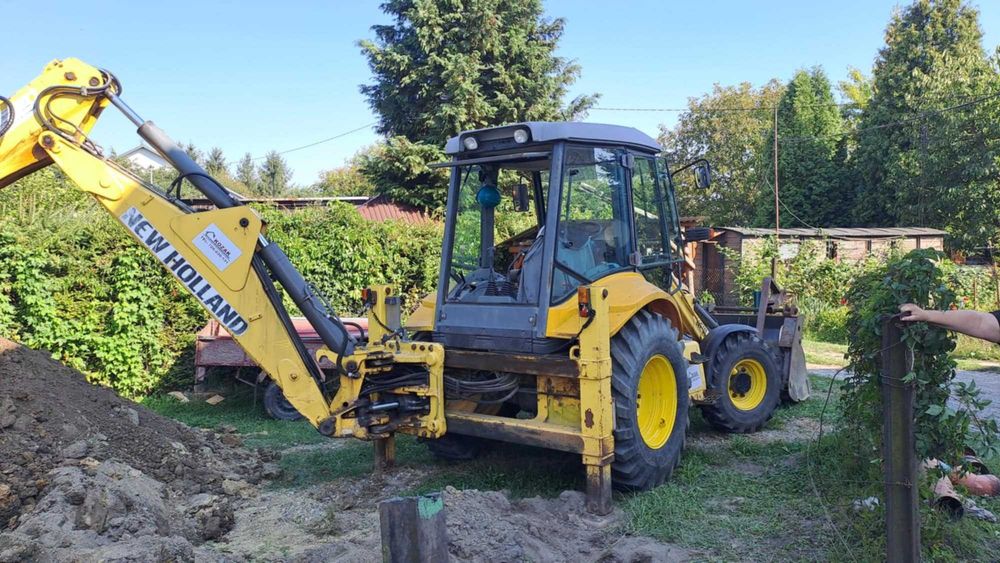 Usługi Koparko - Ładowarka, Minikoparka, Wyburzenia, Transport HDS
