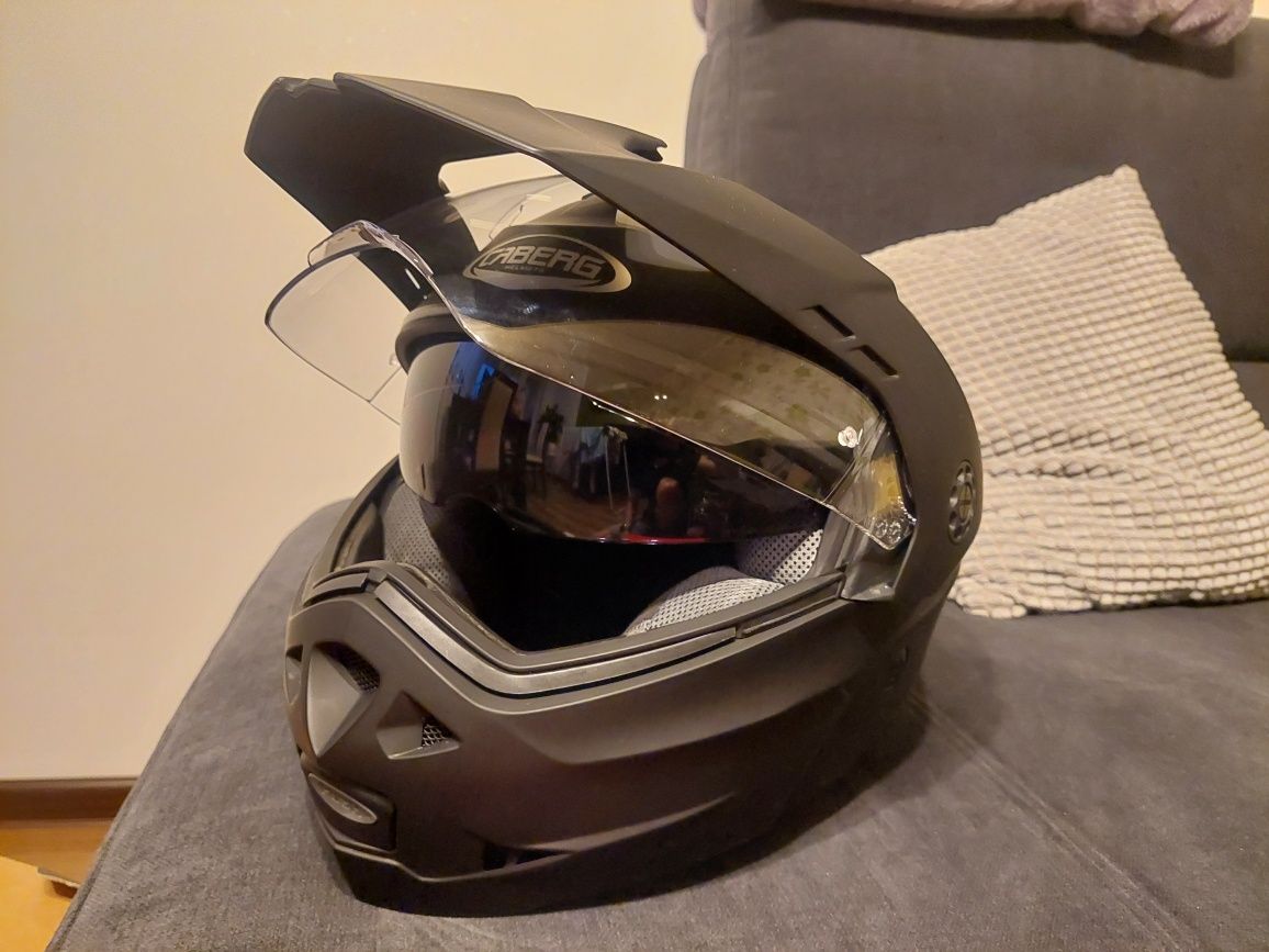 Kask Szczękowy Caberg Tourmax Black XS Stan idealny