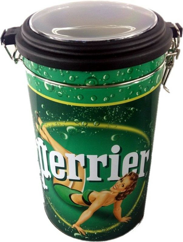 Puszki metalowe PERRIER