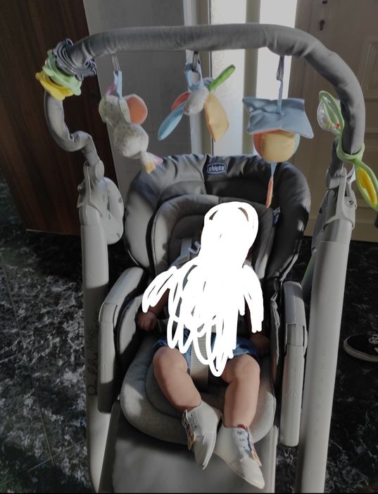 Cadeira papá Polly Magic Chicco