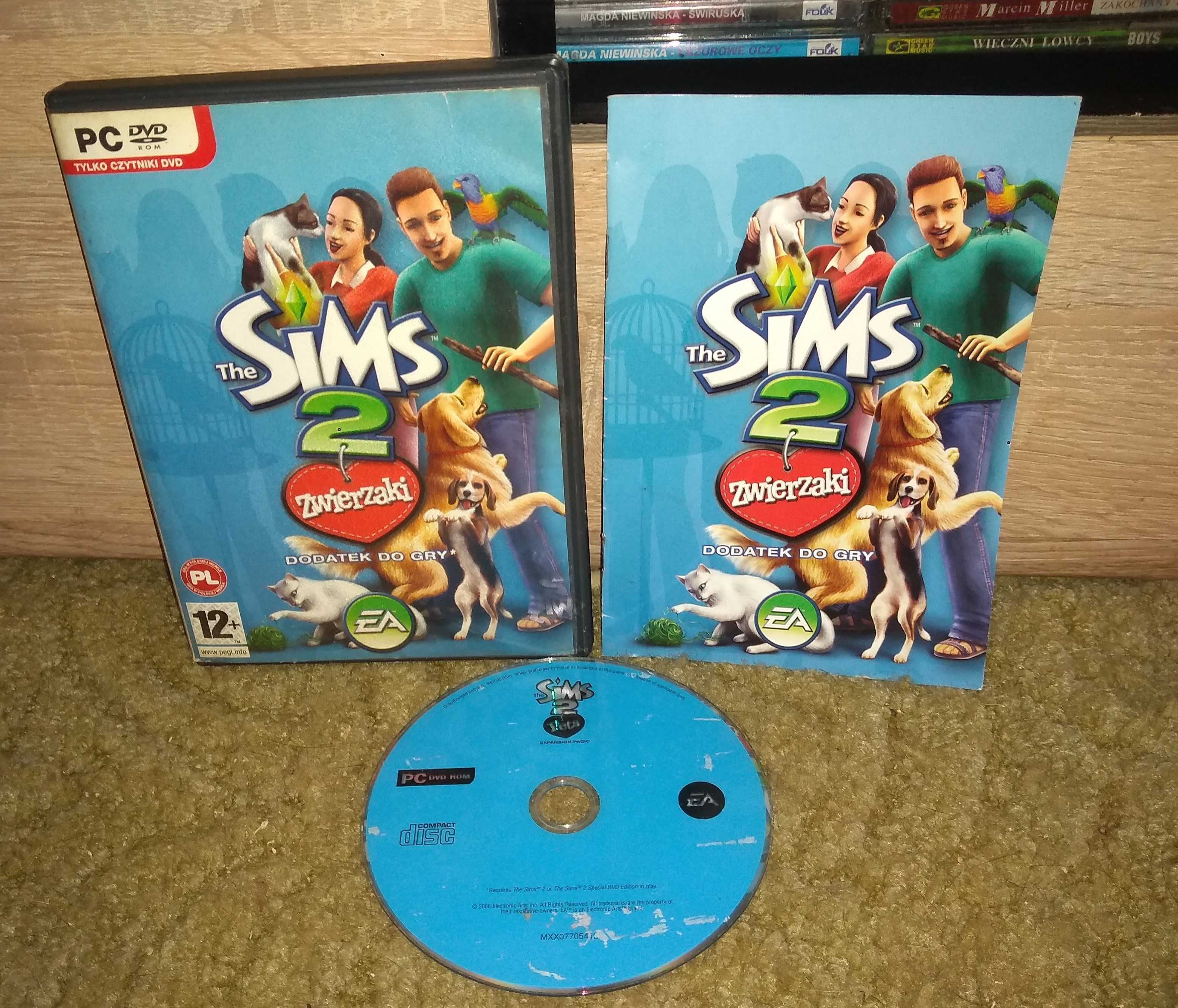The Sims 2 Zwierzaki PL / BDB /