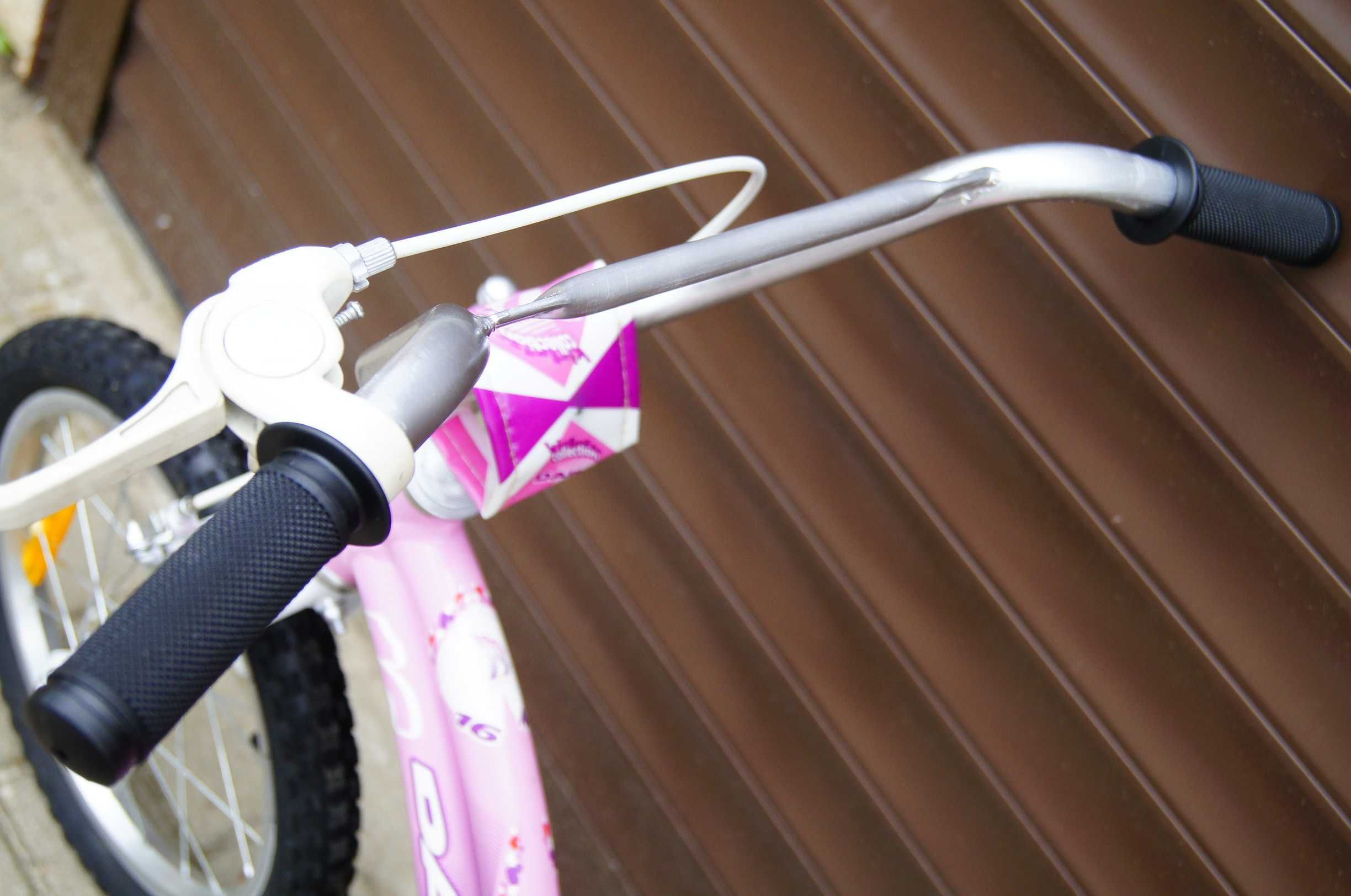 Rowerek ALUMINIOWY MERIDA DAISY 16' - NOWE koła boczne, siodełko !!