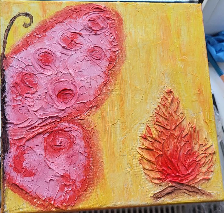 Картина Метелик на полум'я