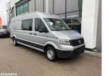 Volkswagen Crafter  Crafter L4H3 177KM brygadówka 7 osób Niebieski Srebrny 2024r Warszawa
