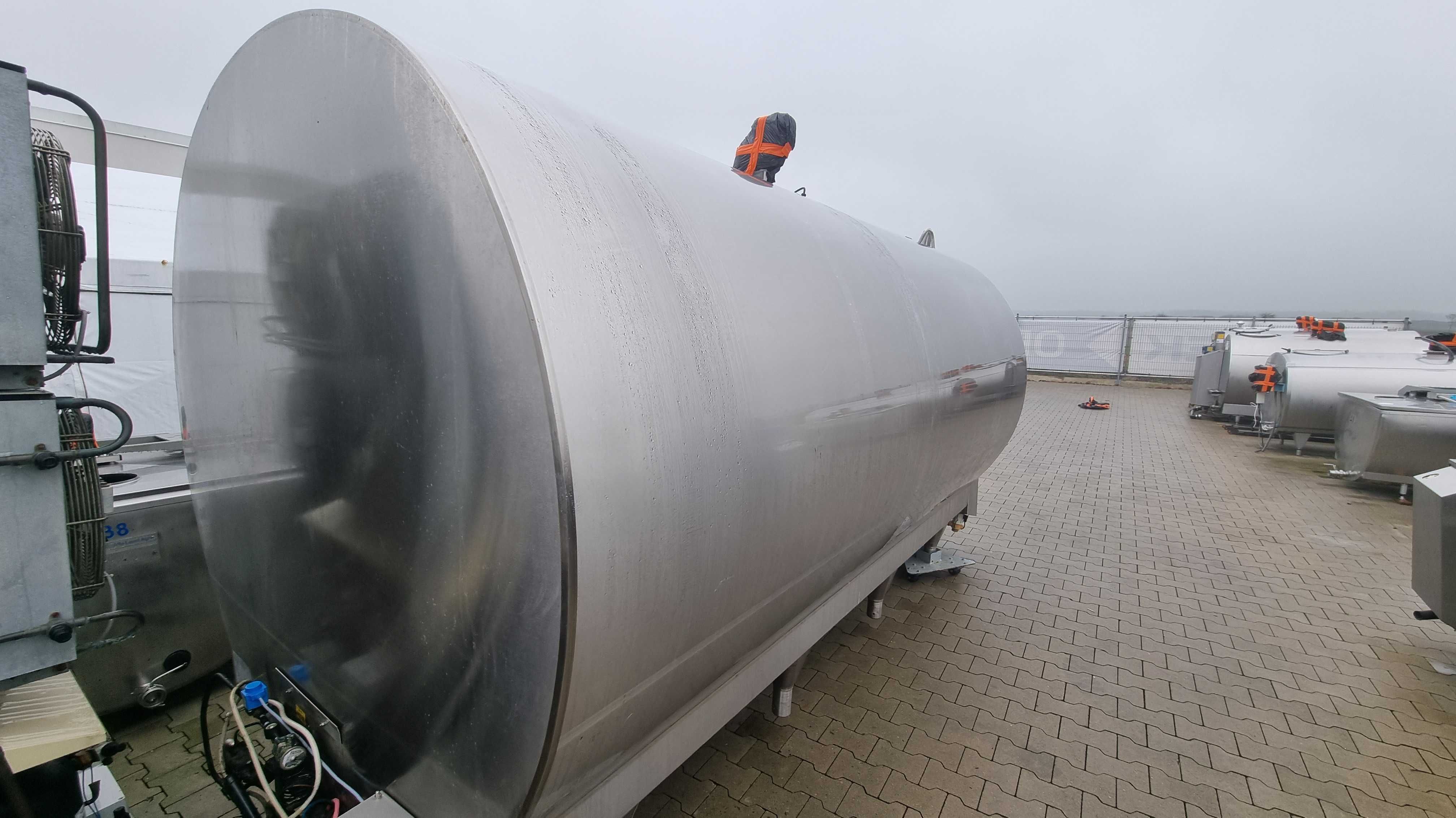 Schładzalnik tank zbiornik chłodnia do mleka 10000l, MUELLER
