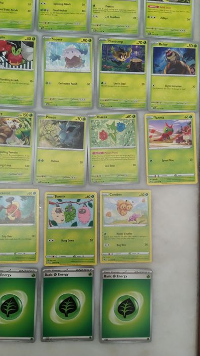 Lote de 40 cartas Pokémon