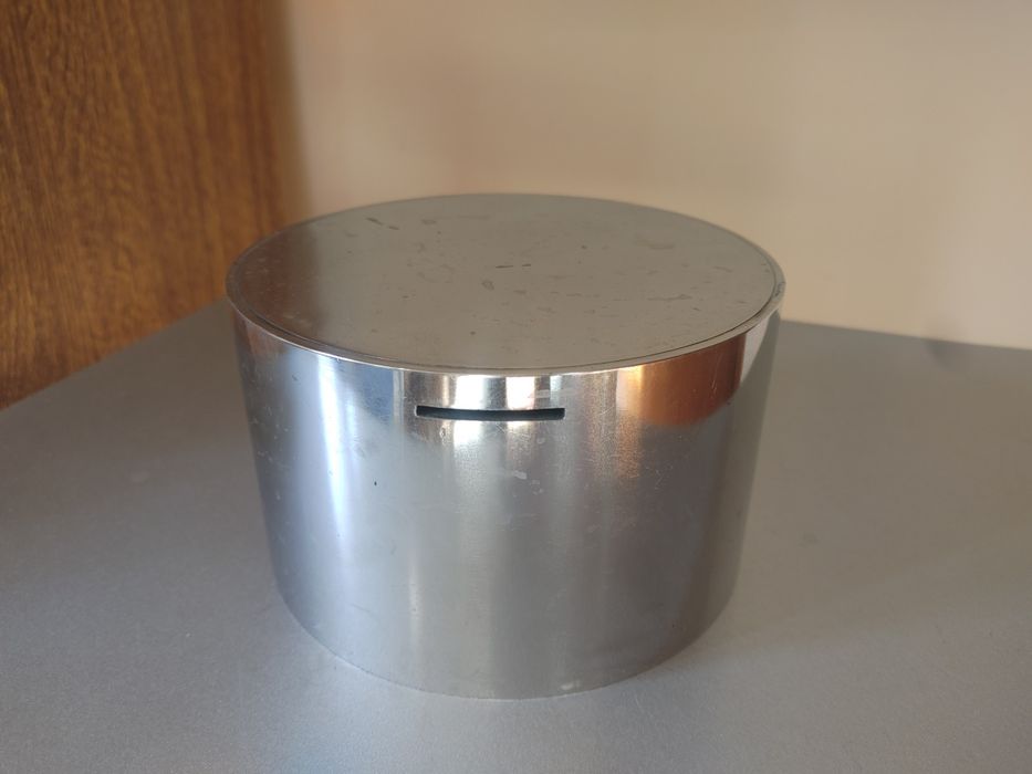 Скарбничка нержавiюча сталь