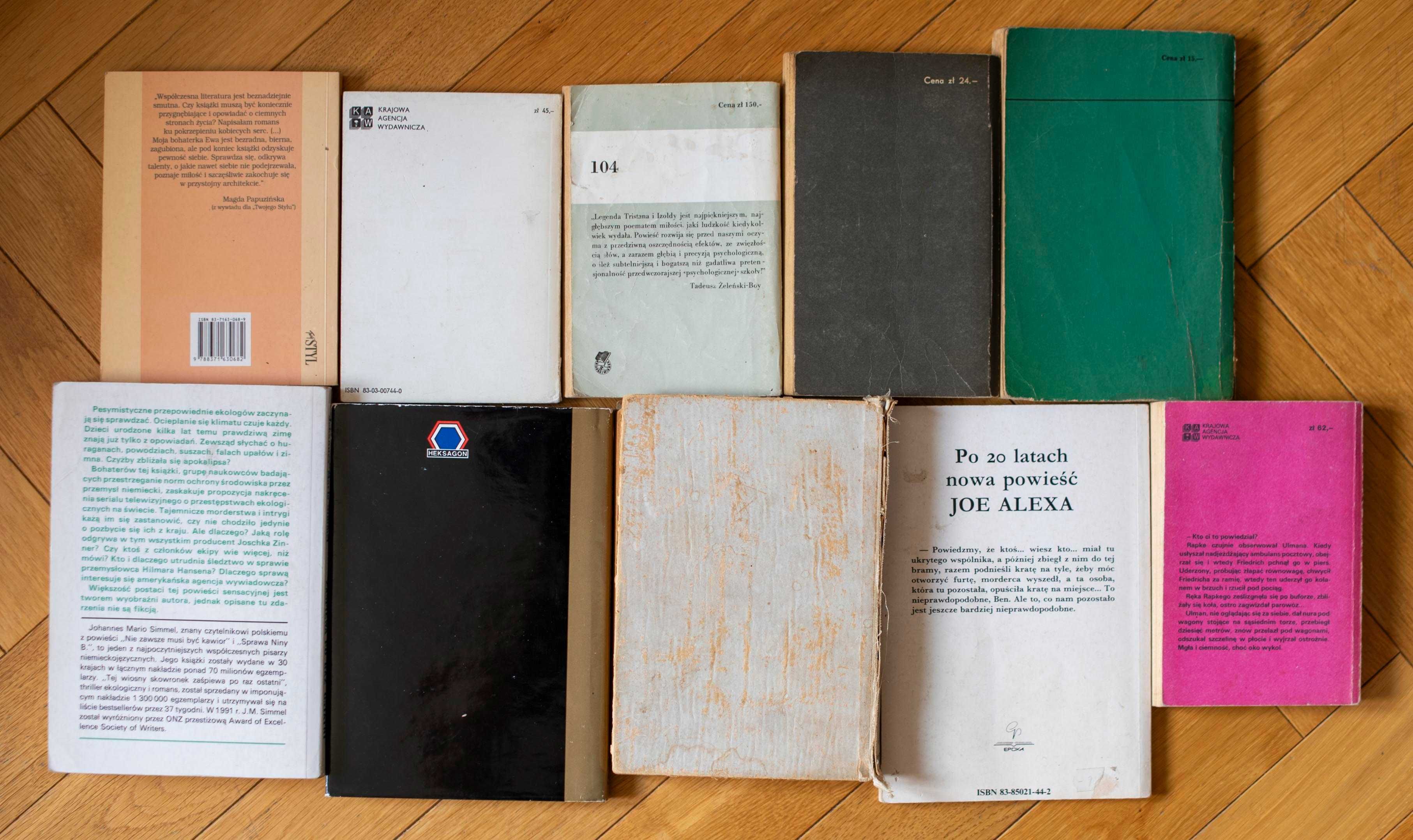 Zestaw Książek 40 szt Kryminały Romanse Literatura Kobieca Coben Child